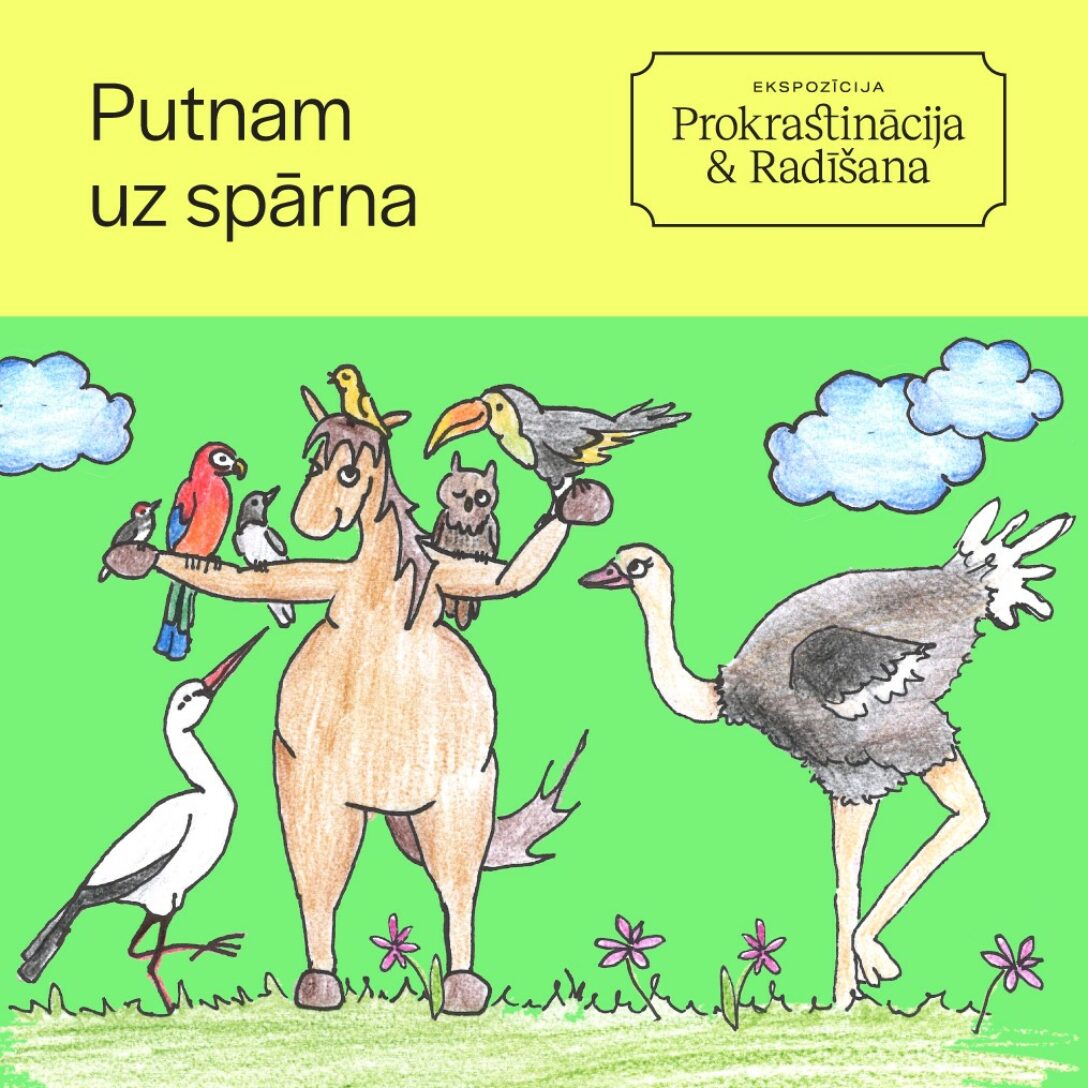 Pasākums mazuļiem “Putnam uz spārna”